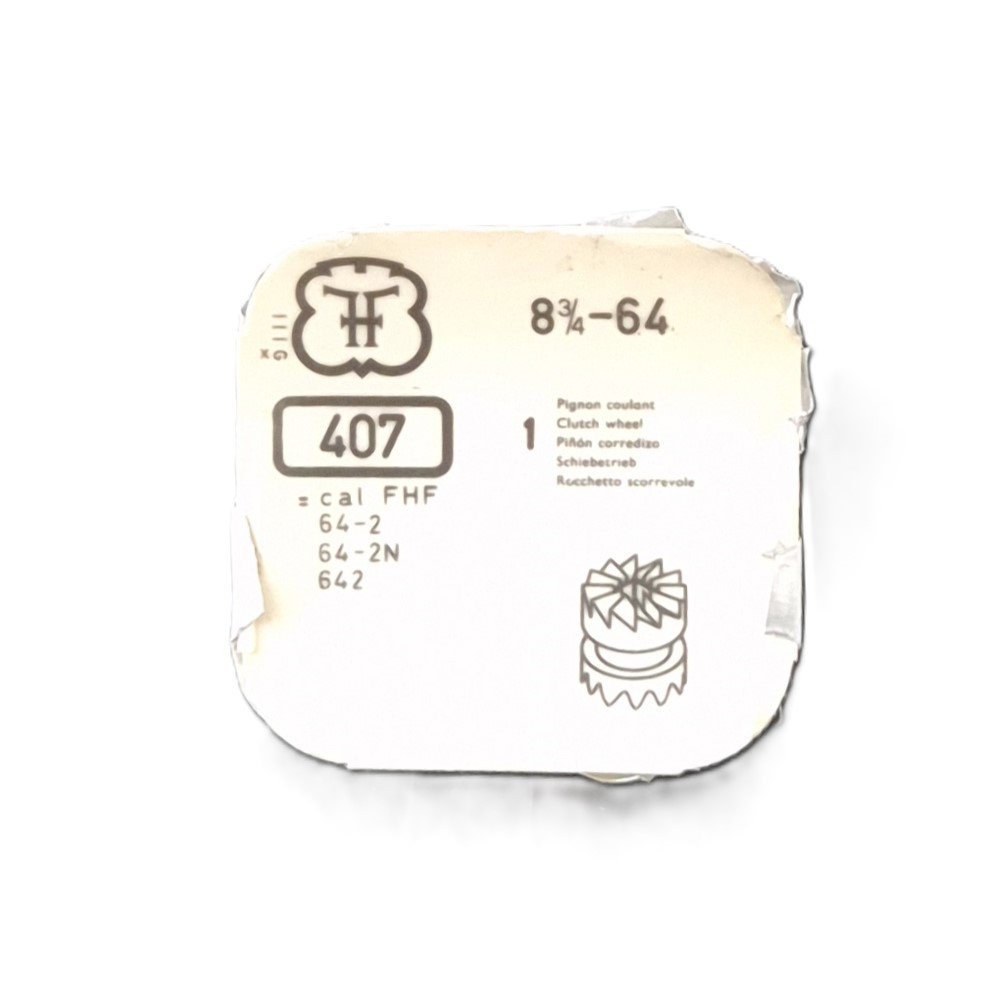 pignon coulant pour montre FHF 64 watch horlogerie