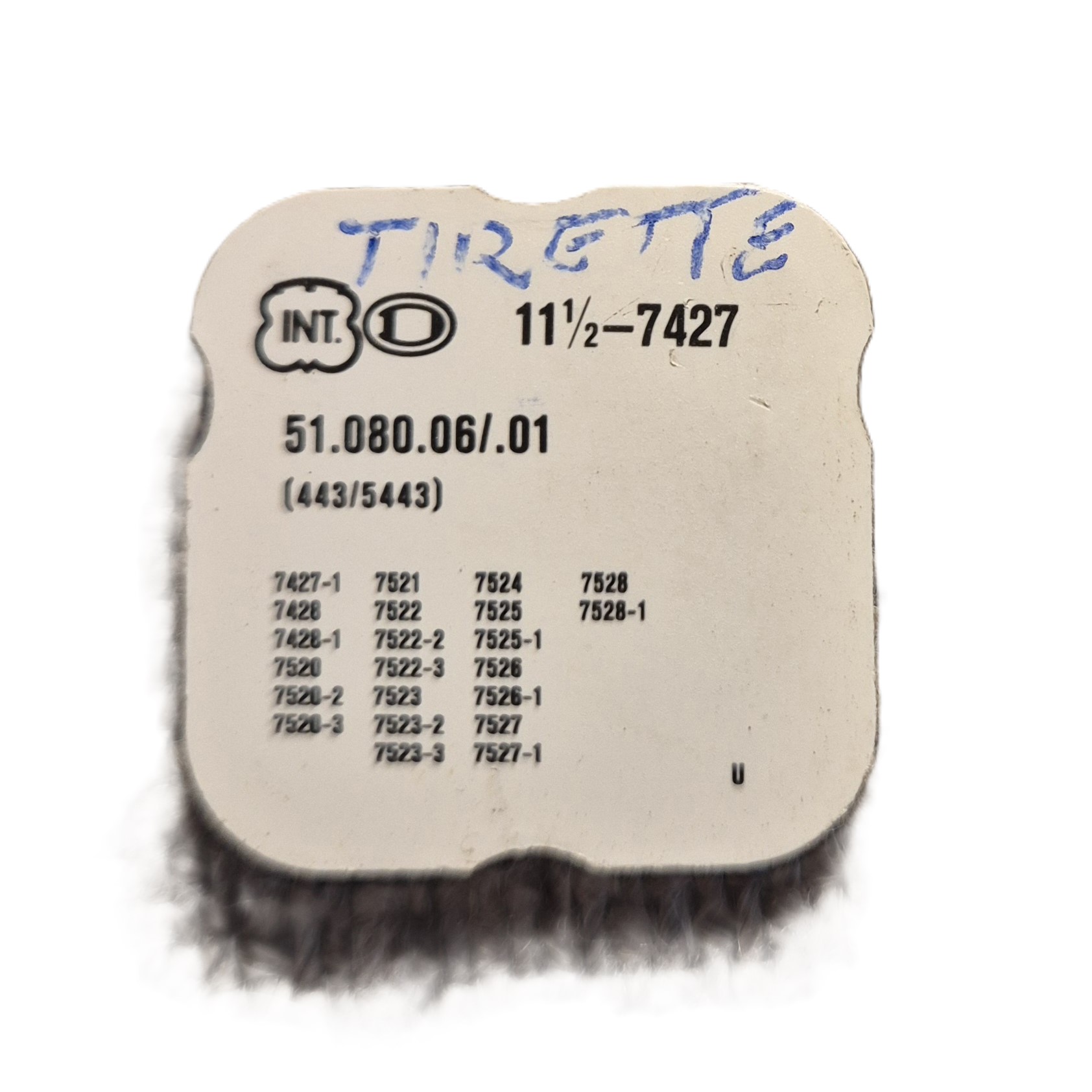 tirette pour montre DUROWE 7427