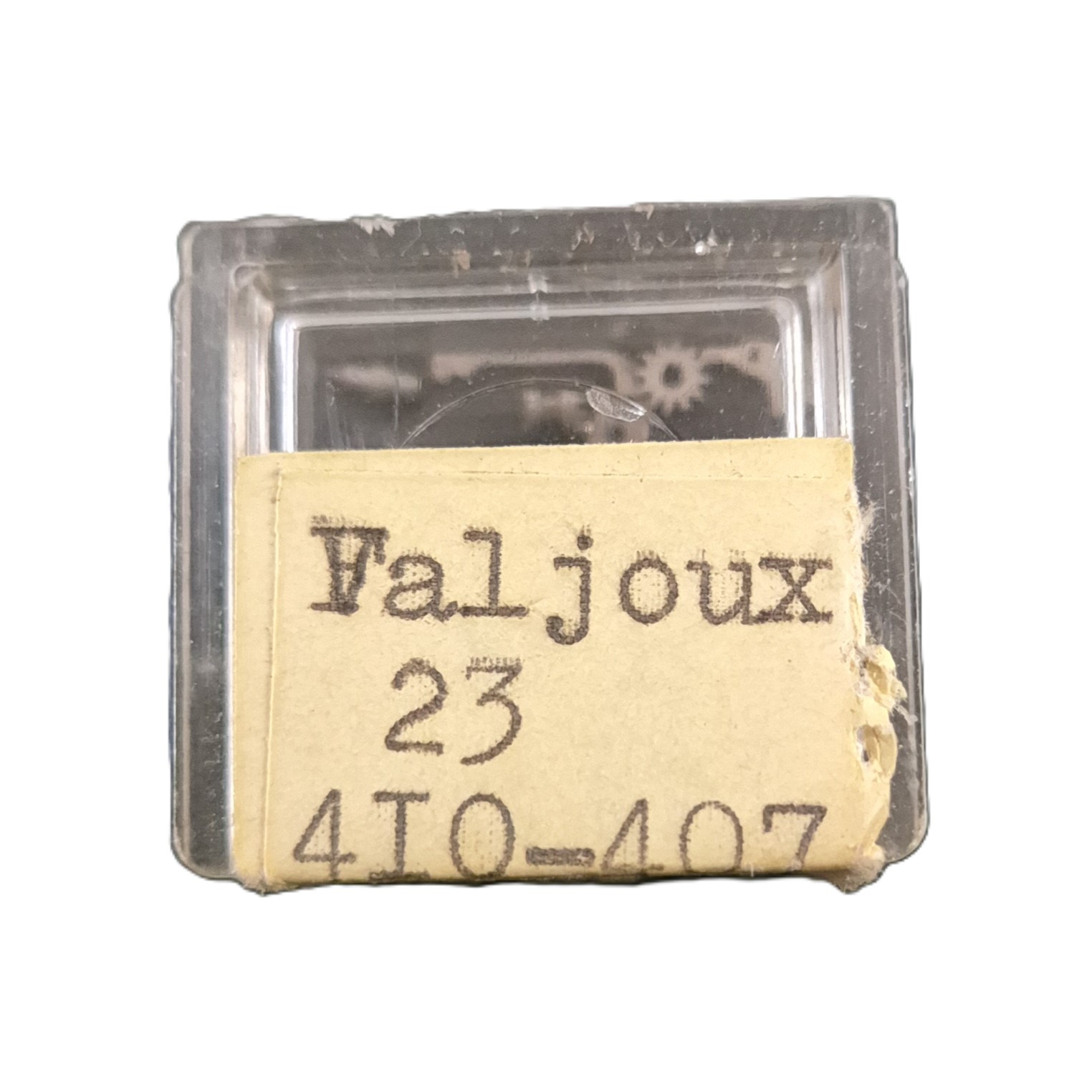 ressort de tirette montre VALJOUX watch horlogerie brocante antiquité pignon de remontoir