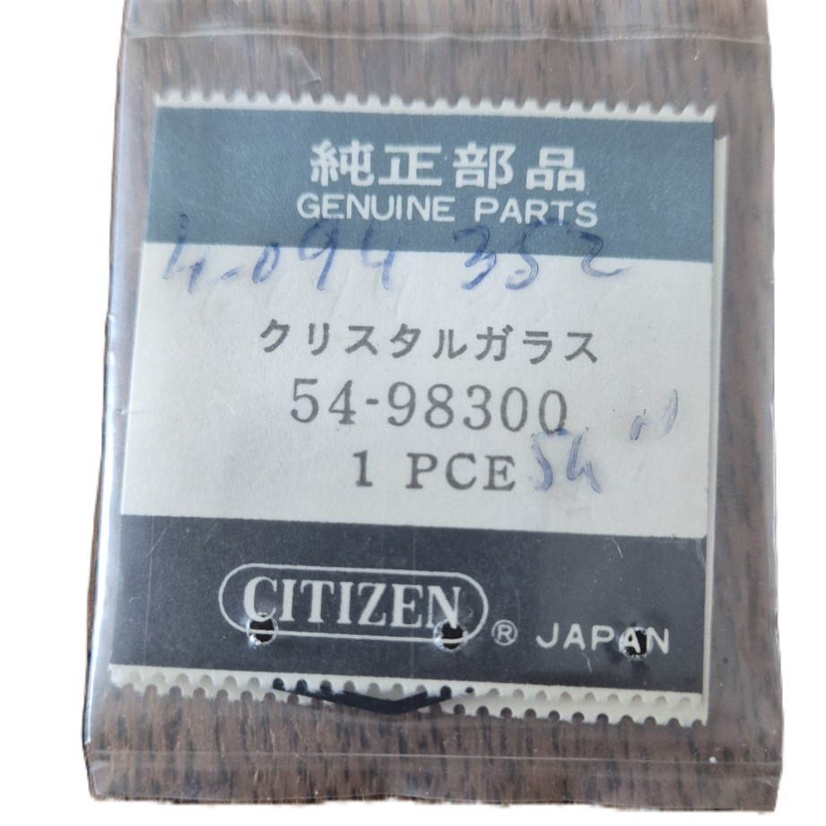 verre pour montre CITIZEN 54-98300