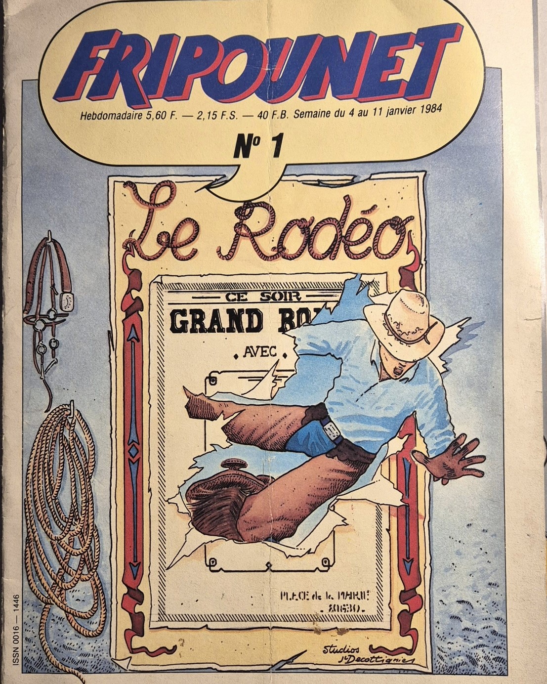 hebdomadaire FRIPOUNET 1984