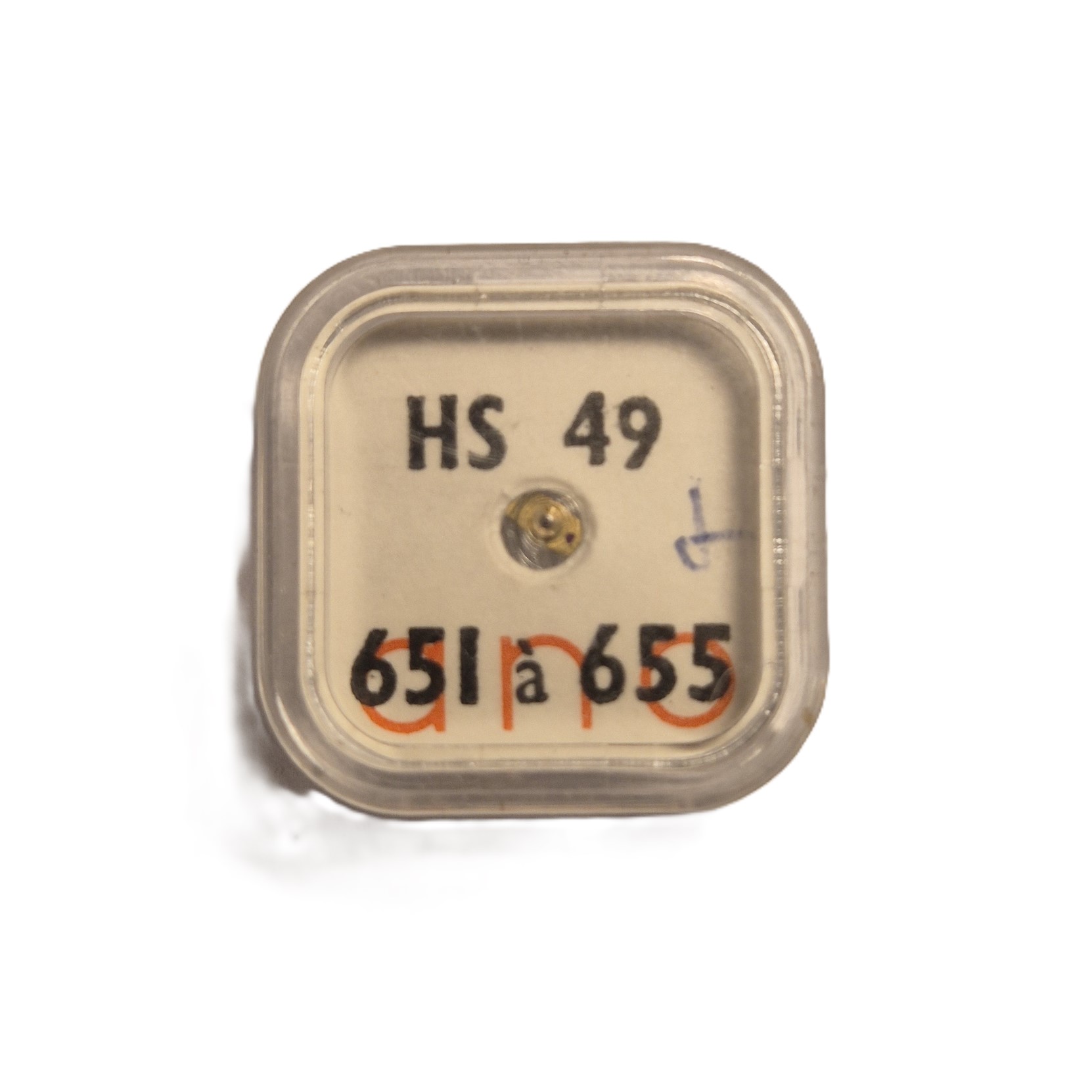 balancier avec spiral pour montre HS 49