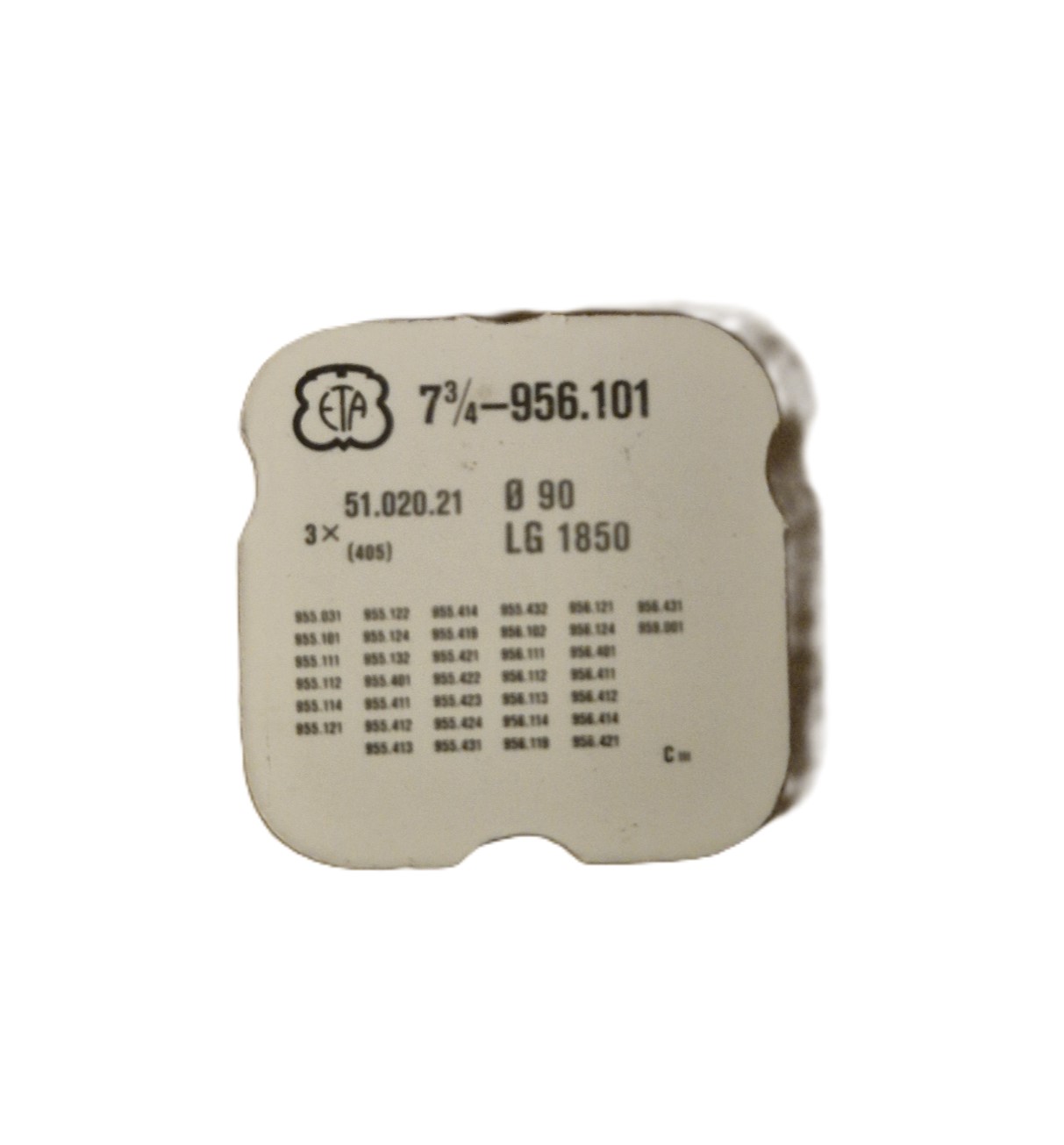 tige de remontoir pour montre ETA 956