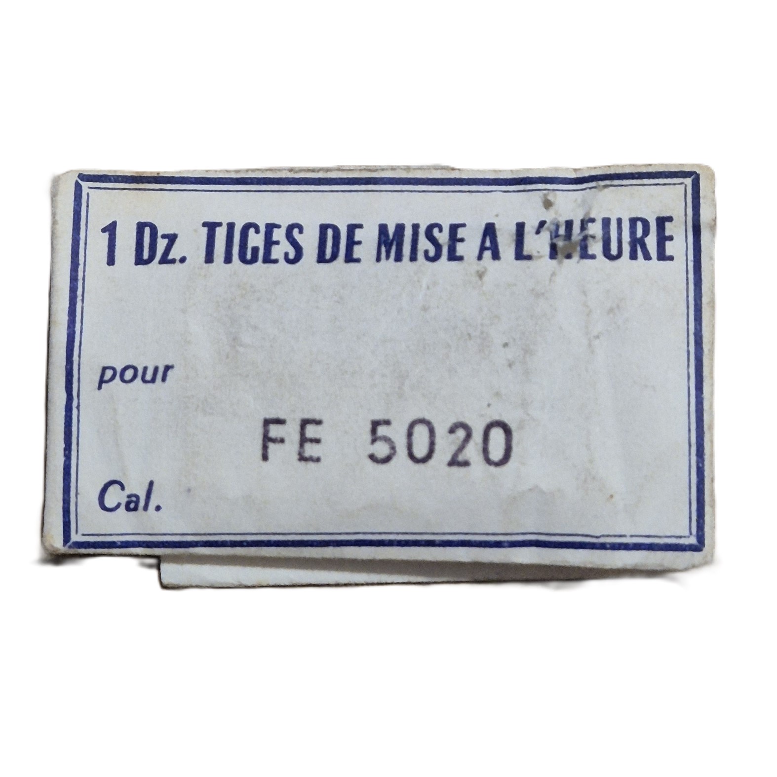 tige de remontoir pour mouvement France Ebauche FE 5020