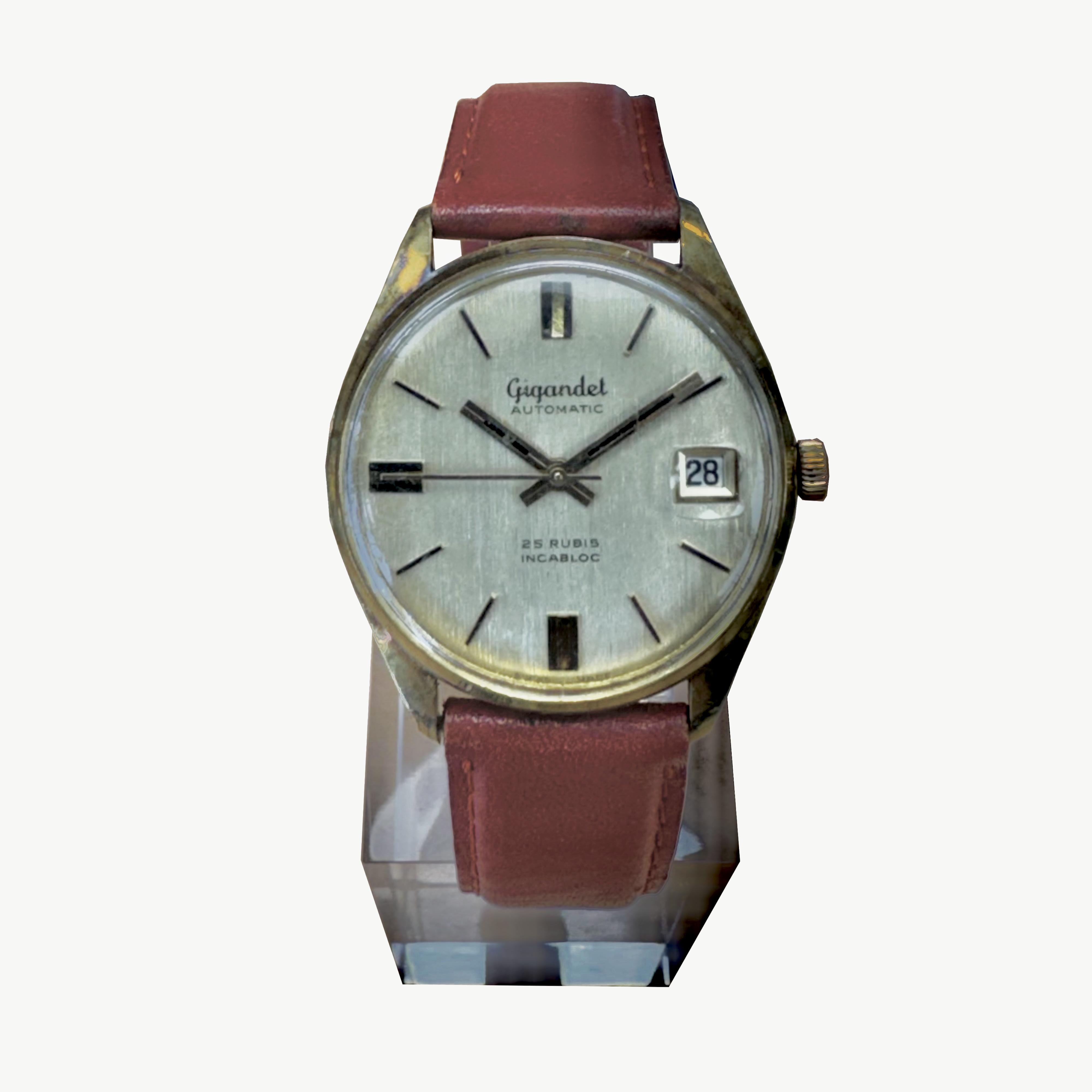 montre - gigandel - automatique - 2772 (ETA) – 21 rubis -horlogerie - collection